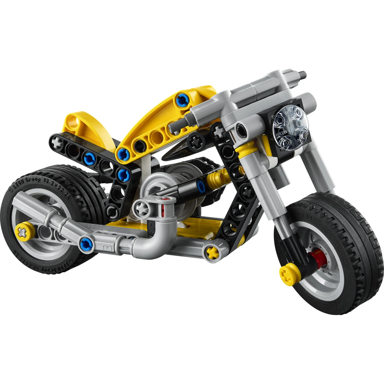 LEGO 42225 - LEGO Technic Sarı Motosiklet 42225 – 7+ Yaş, 151 Parça